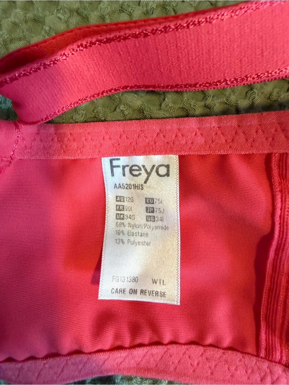 Freya Starlight Underwire Side Support Bra 34G UK - Picture 2 of 3